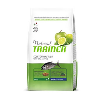 TRAINER Natural Adult Maxi con Tonno e Riso 12 kg. - 