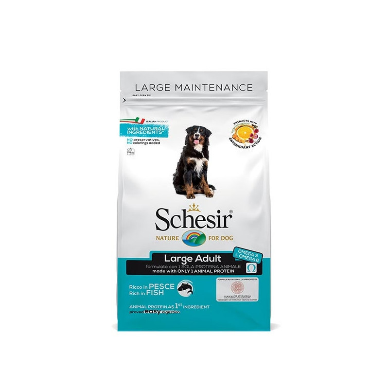 SCHESIR Dry Line Large Mantenimento con Pesce 3 kg. - 