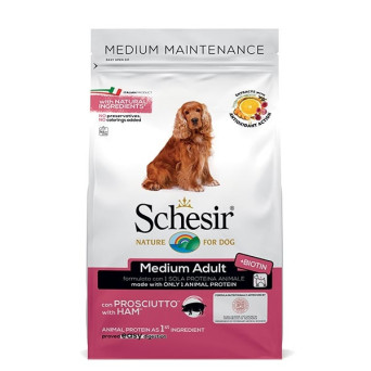 SCHESIR Dry Line Medium Maintenance mit Schinken 3 kg.