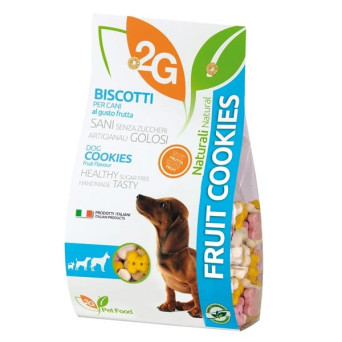 2G PET FOOD GUIDOLIN GIANNI Cookies al Gusto Frutta 350 gr. - 