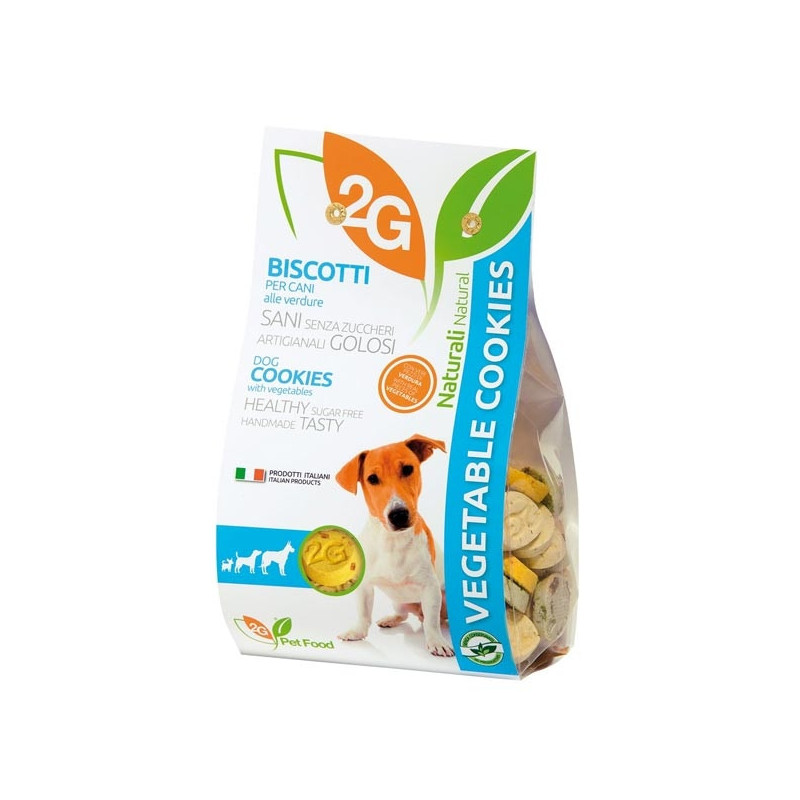 2G PET FOOD GUIDOLIN GIANNI Cookies alle Verdure 350 gr. - 