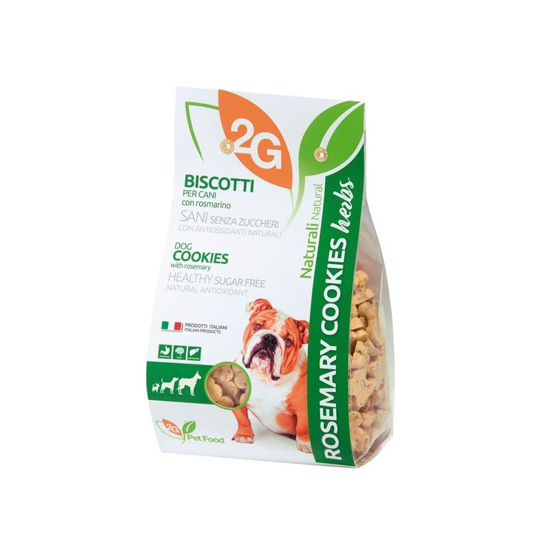 2G PET FOOD GUIDOLIN GIANNI Cookies con Rosmarino 350 gr. - 