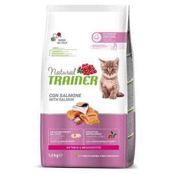 TRAINER Natural Kitten mit Lachs 300 gr.