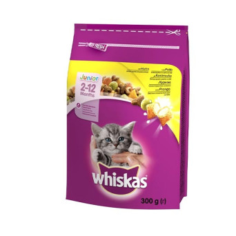 WHISKAS Croccantini Junior con Pollo 300 gr. - 