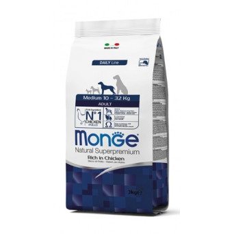 MONGE cane adult medium al pollo 12 kg - 