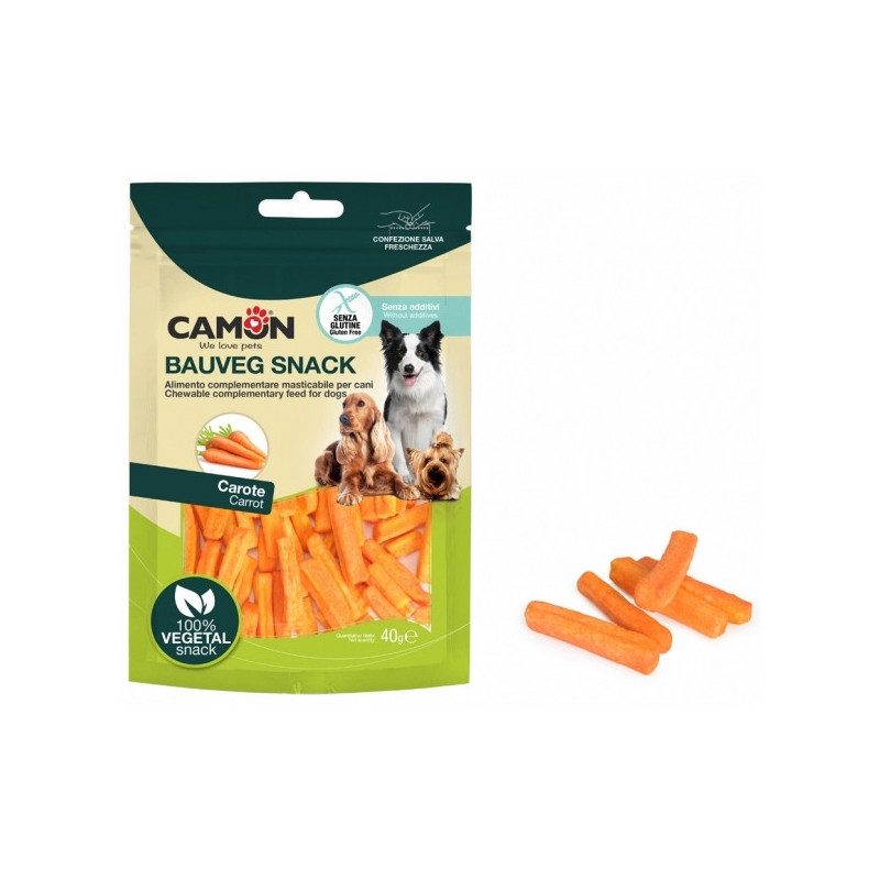 CAMON Bauveg Snack Carotine Crispy 40 gr. - 