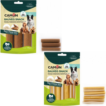 CAMON Bauveg Snack 100% Gemüse Soja und Reis 100 gr.