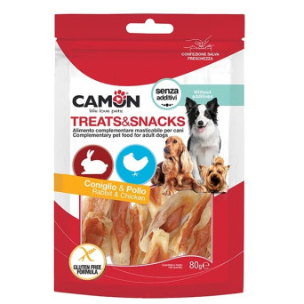 CAMON Orecchie di Coniglio e Pollo 80 gr. - 