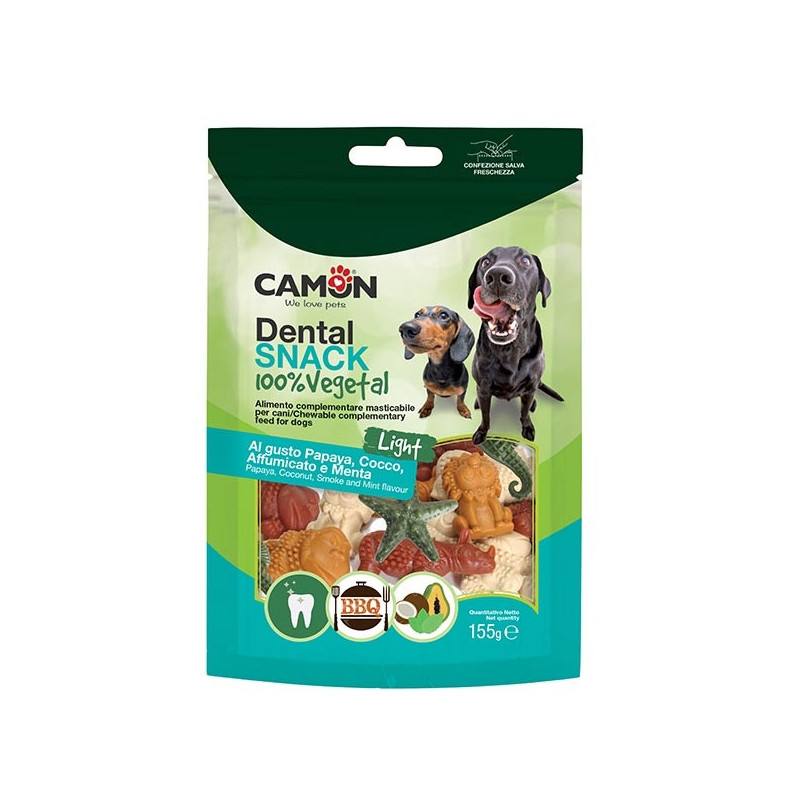 CAMON Snack AnimalVeg 4 Gusti Taglia S 155 gr. - 