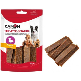 CAMON Treats Soft Snacks Duck Strips 80 gr.