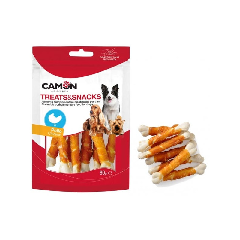 CAMON Treats Snacks Soft Pollo & Bones 80 gr. - 