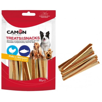 CAMON Treats Soft Snacks Chicken & Cod 80 gr.