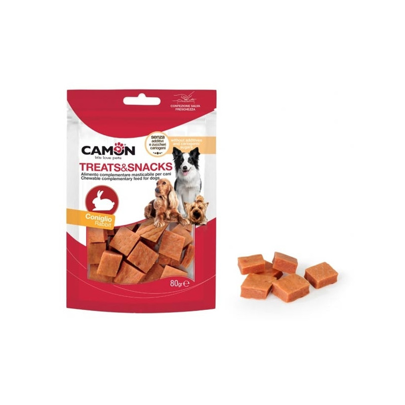 CAMON Treats&Snack Coniglio 80 gr. - 