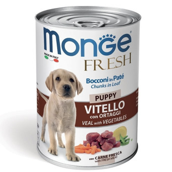 Monge Cane Fresh Puppy Veal...