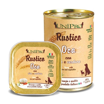 UNIPRO Rustico Oca con Riso e Verdure 100 gr. - 