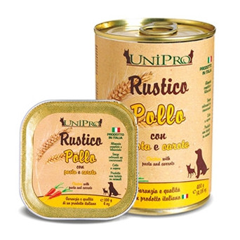 UNIPRO Rustico Pollo con Pasta e Carote 100 gr. - 