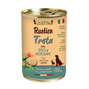 UNIPRO Rustico Trota con Riso e Verdure 400 gr.