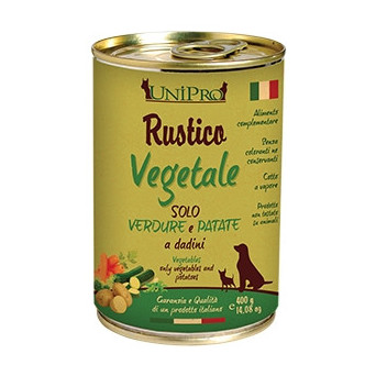 UNIPRO Rustico Vegetale con Verdure e Patate 400 gr.