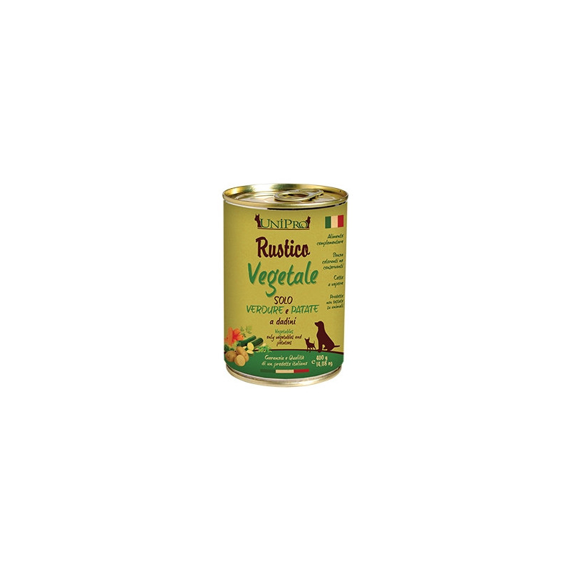 UNIPRO Rustico Vegetale con Verdure e Patate 400 gr. - 