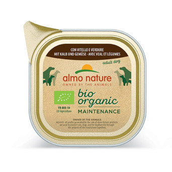 ALMO NATURE Daily Menu Bio con Vitello e Verdure 100 gr. - 