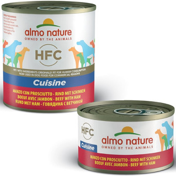 ALMO NATURE HFC Cuisine Manzo e Prosciutto 95 gr. - 