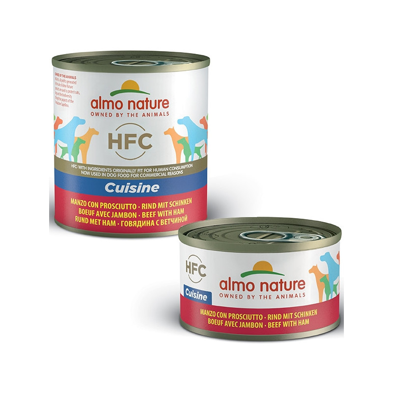 ALMO NATURE HFC Cuisine Manzo e Prosciutto 280 gr. - 