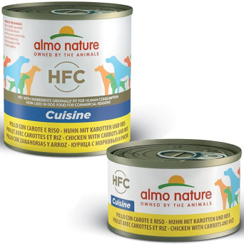 ALMO NATURE HFC Cuisine Huhn mit Karotten und Reis 12x 280 gr.