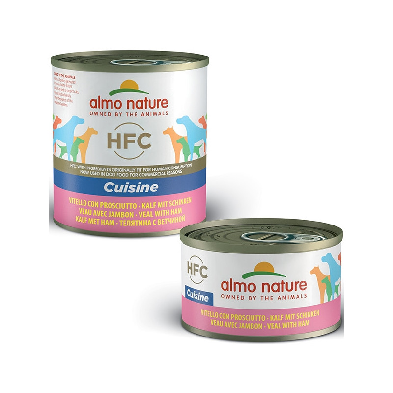 ALMO NATURE HFC Cuisine Vitello con Prosciutto 95 gr. - 