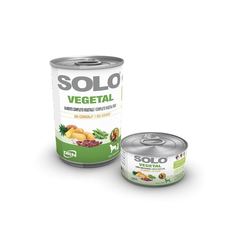 DRN Solo Vegetal Wet Food Medium & Maxi 400 gr. - 