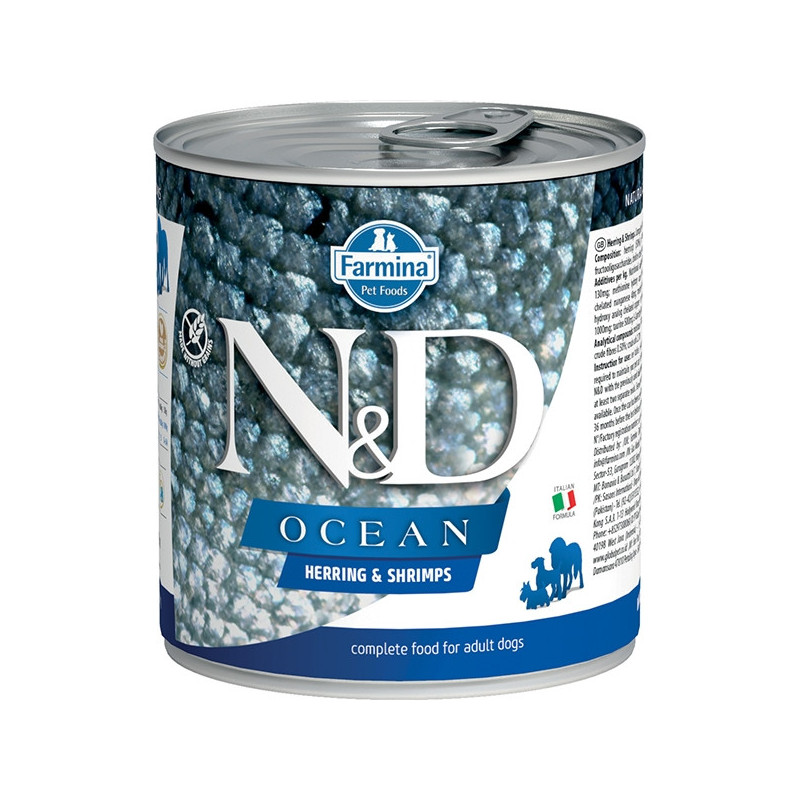 FARMINA N&D OCEAN Aringa e Gamberetti 285 gr. - 