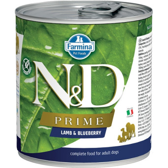 FARMINA N&D PRIME con Agnello e Mirtilli 285 gr. - 