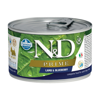 FARMINA N&D PRIME Mini con Agnello e Mirtilli 140 gr. - 