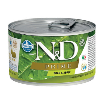 FARMINA N&D PRIME Mini mit Wildschwein und Apfel 140 gr.