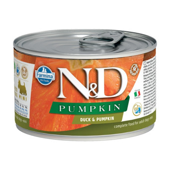 FARMINA N&D PUMPKIN Mini con Anatra e Zucca 140 gr. - 