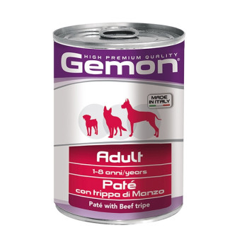 GEMON Cane Adult Paté con Trippa di Manzo 400 gr. - 