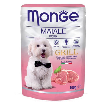 MONGE Grill Bocconcini con Maiale 100 gr. - 